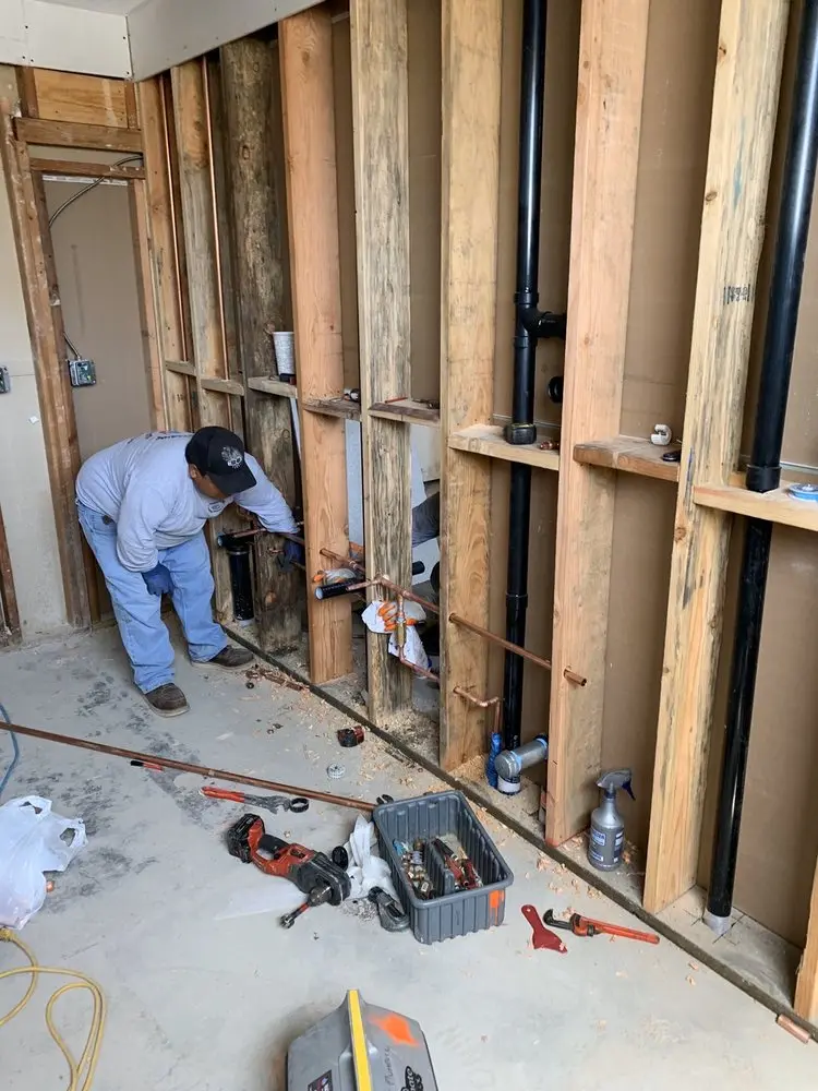 Commercial rough-in plumbing for Gas Line Repair in Providence Cove